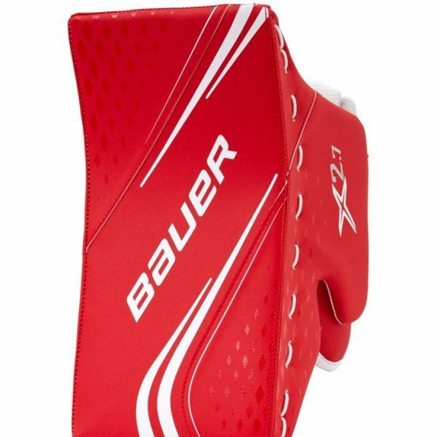 * Reliable Quality Bauer Blocker Vapor X2.7 Jr. | Goalie Blockers