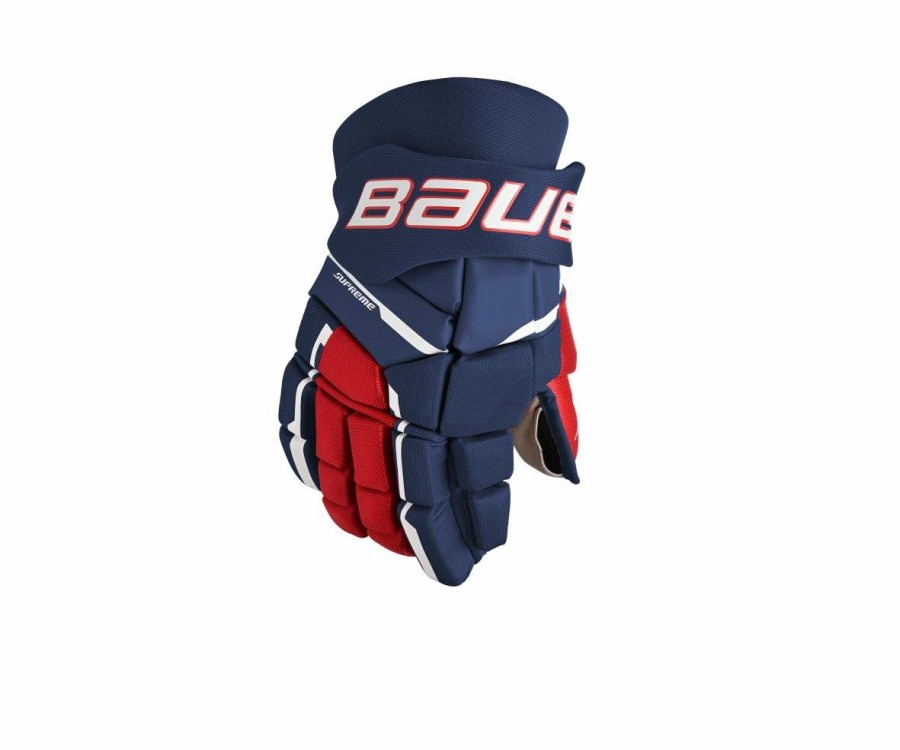 * New Threads Bauer Hockey Gloves Supreme M3 Int / /White | HocBest Gloves