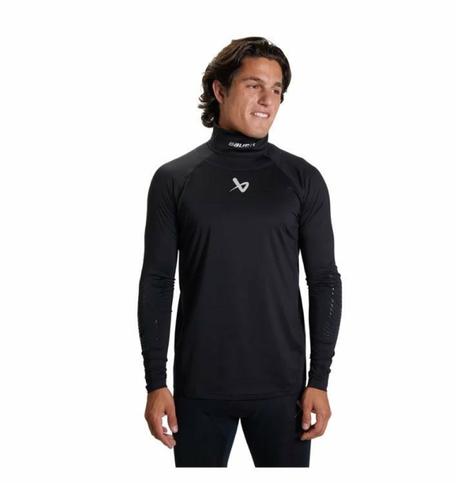 * Exclusive Design Bauer Long Sleeve Neck Protective Jersey Sr | HocBest Protection