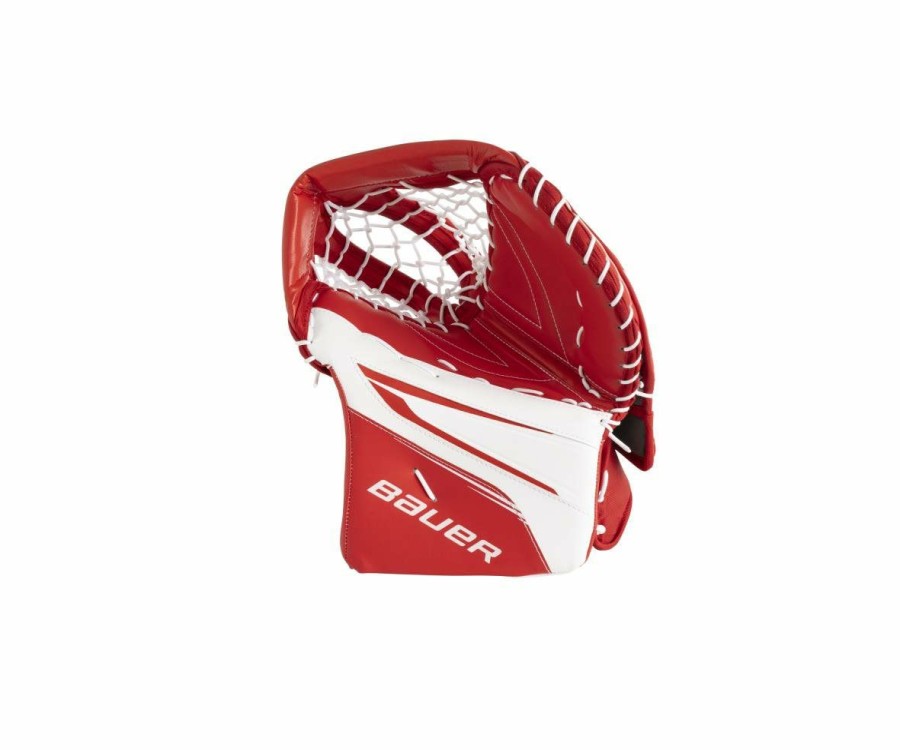 * Best Price Bauer Catch Glove Vapor X5 Pro Sr /Red | Goalie Catchers