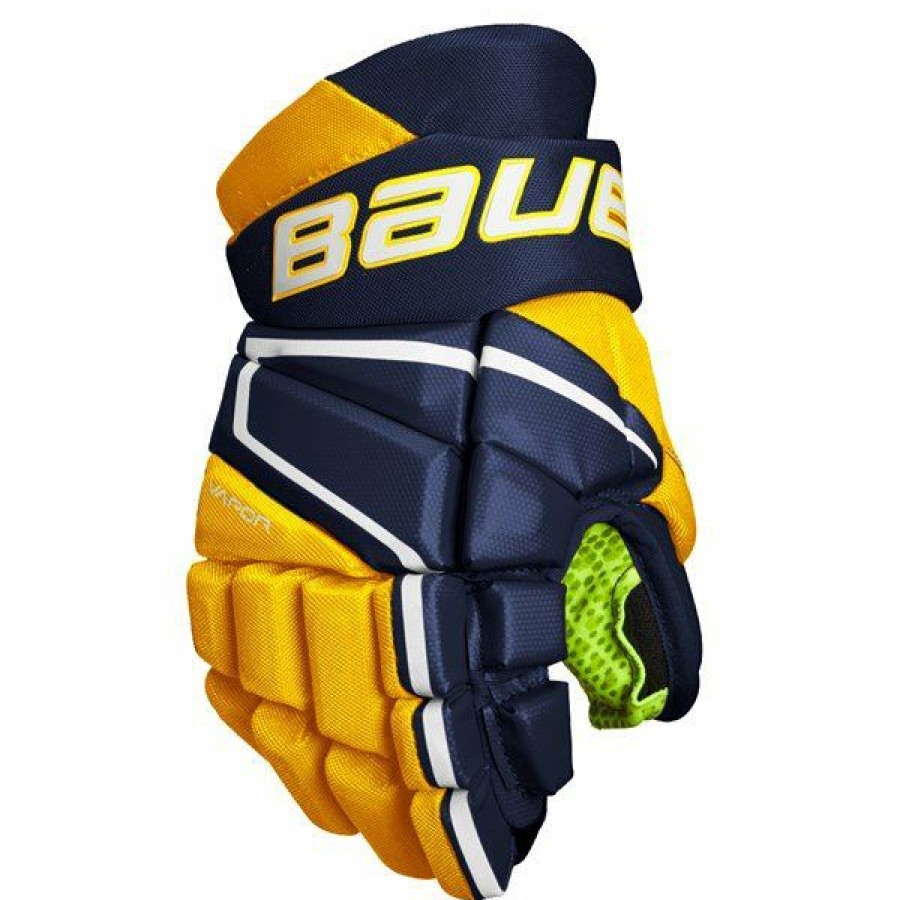 * Exclusive Bauer Gloves Vapor 3X Jr /Gold | HocNew Gloves