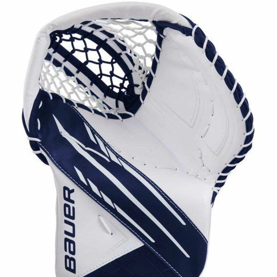 * Online Bauer Catch Gloves Vapor 3X Int /Navy | Goalie Catchers