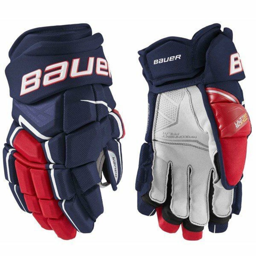 * Wholesale Bauer Gloves Supreme Ultrasonic Sr / /White | HocBest Gloves