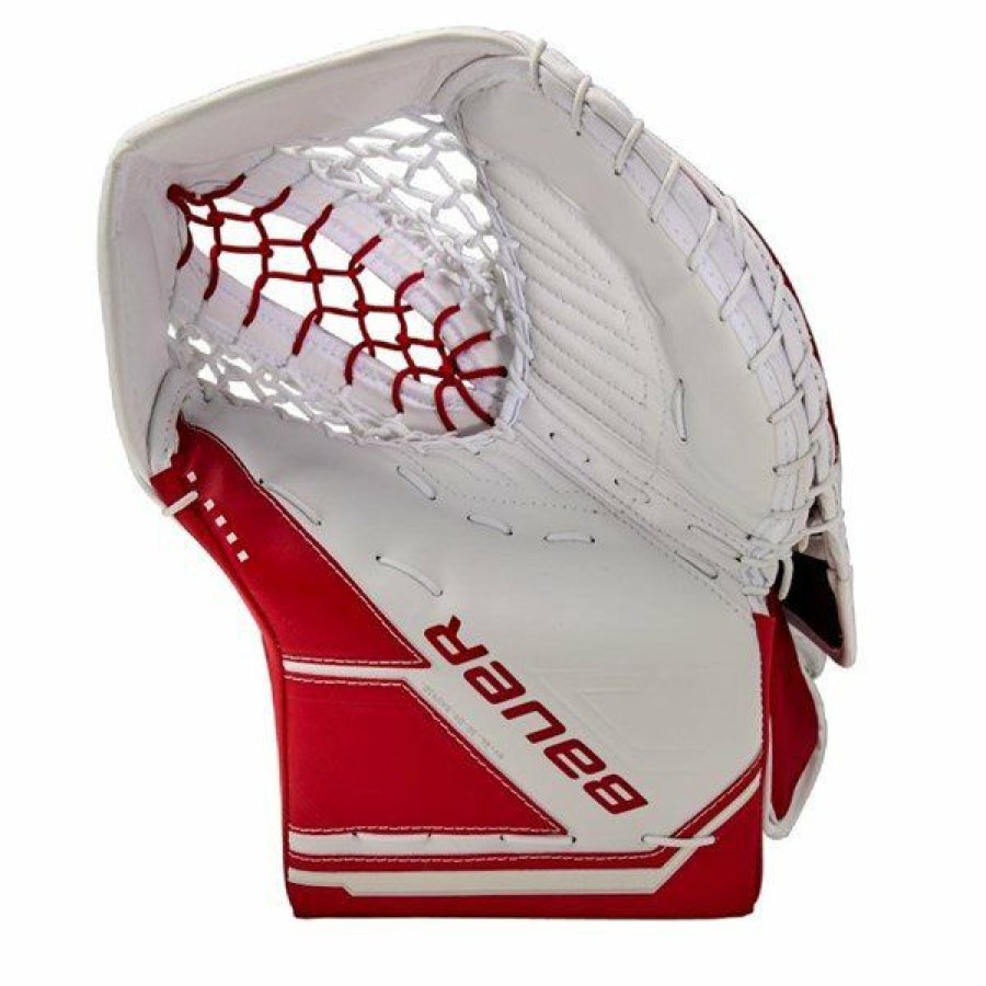 * Promotions Bauer Catch Glove Supreme M5 Pro Sr /Red | Goalie Catchers