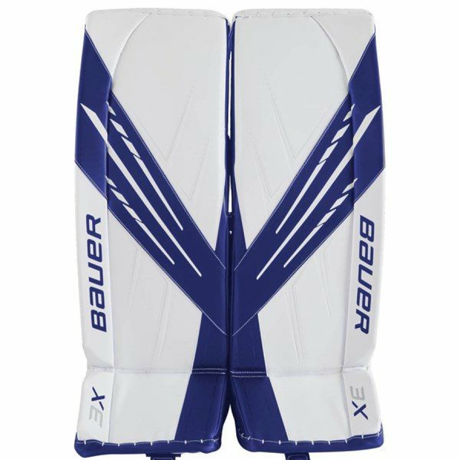 * Fashion Bauer Goalie Leg Pads Vapor 3X Int /Blue | Goalie Leg Pads