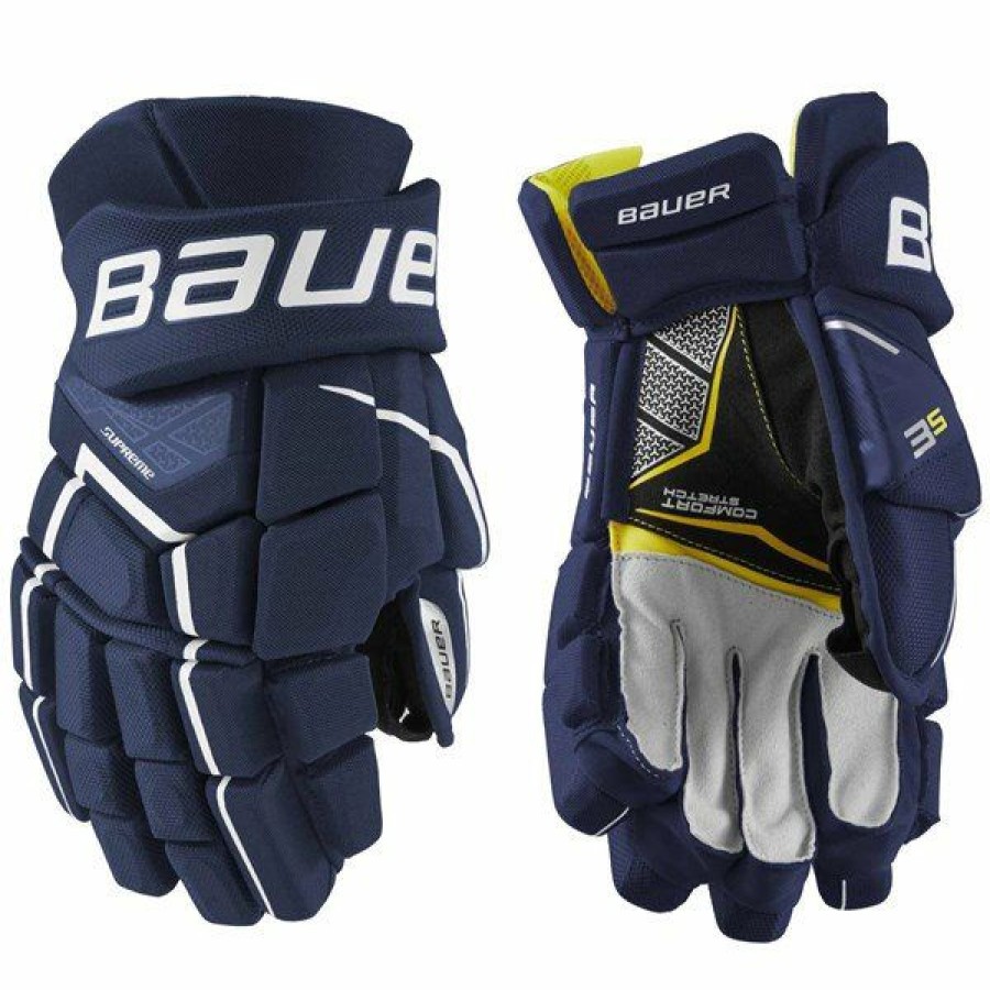 * New Threads Bauer Gloves Supreme 3S Sr | HocOnline Gloves