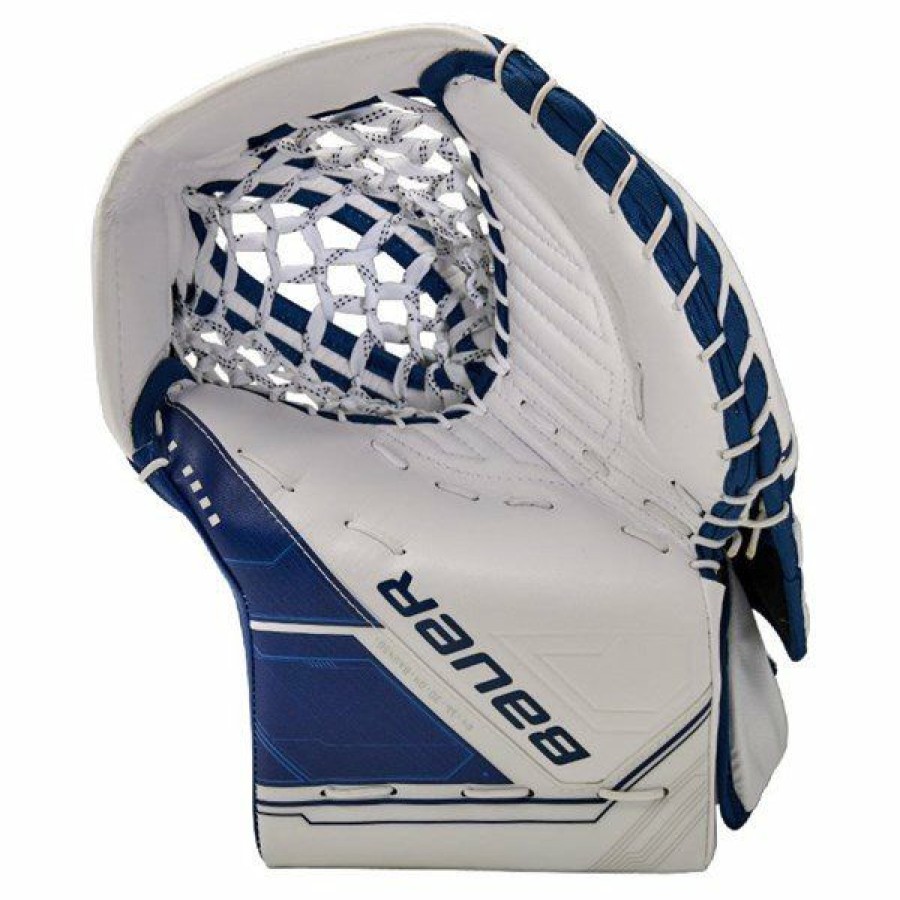 * Exclusive Bauer Catch Glove Supreme Mach Sr /Navy | Goalie Catchers