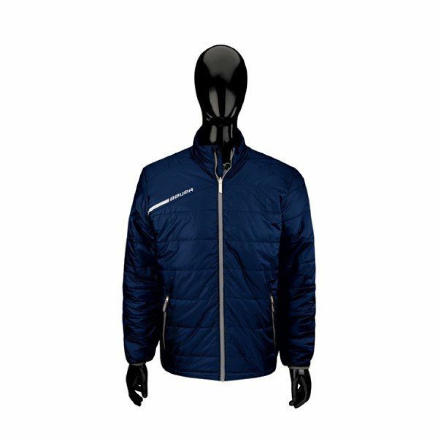 * Online Store Bauer Flex Bubble Jacket Blue | Jackets